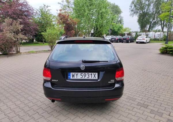 Volkswagen Golf cena 16000 przebieg: 285000, rok produkcji 2010 z Warszawa małe 137